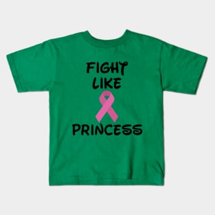 Fight Like a Princess Kids T-Shirt